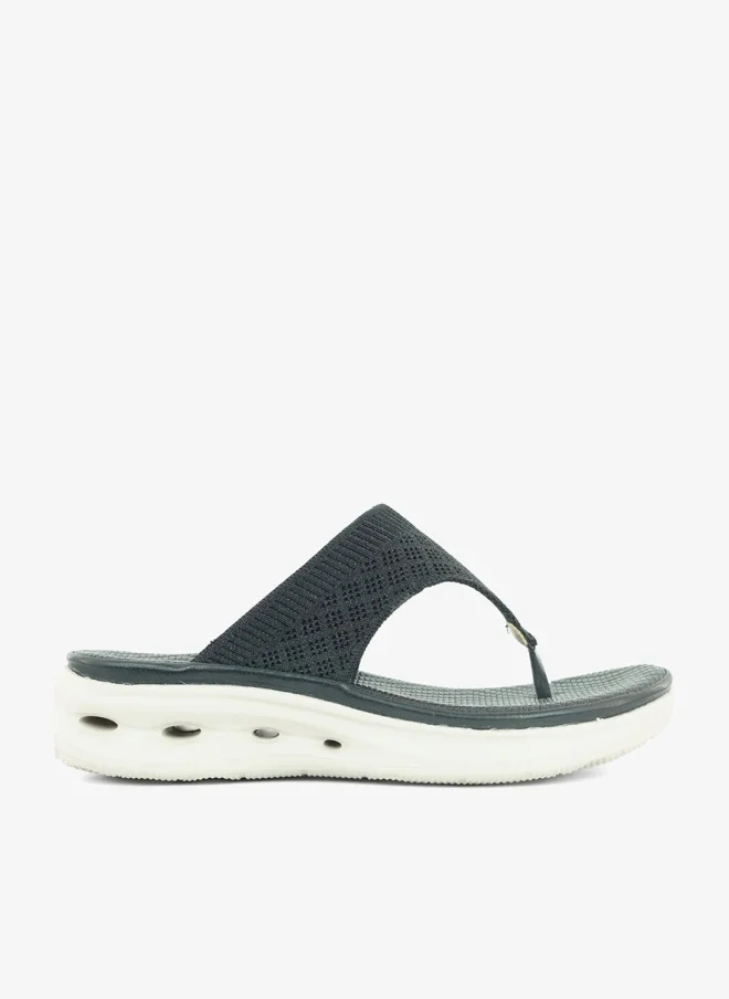 زينة 221-346 Zayna Ladies Casual Slides 19Z332-A3 Black