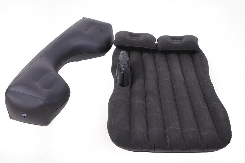 Onirii Inflatable Car Air Mattress Back Seat Bed with Air Pump,Thickened Portable Car Travel Sleeping Camping Air Mattress Blow Up Bed for Car Universal SUV - Image 4