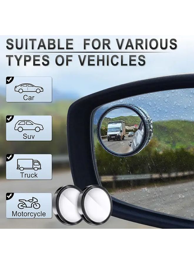 Carbon Black Shift Knob Kit for BMW E90 E91 E93 With 2 Adjustable Blind Spot Mirrors - Image 3
