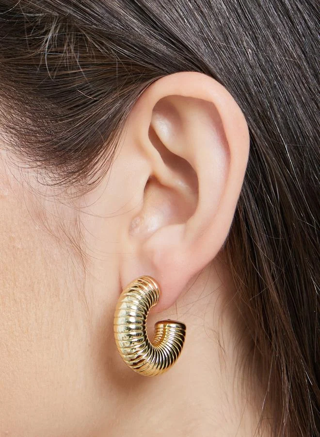 ستايلي مجموعة من 9 أقراط اذن سادة