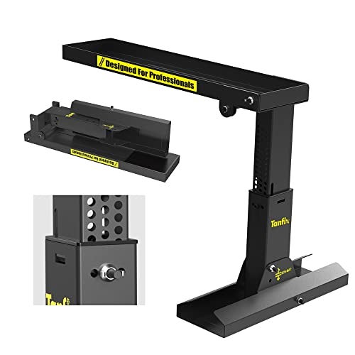 Tanfix Foldable | Heavy-Duty Ladder Extender Pro, High Strength Steel Material Design Ladder Extension Pro for Stairs w/Non-Slip Mat, 9.25-15.5" Adjustable Height, Applicable Ladder Feet Spacing 20" - Image 4