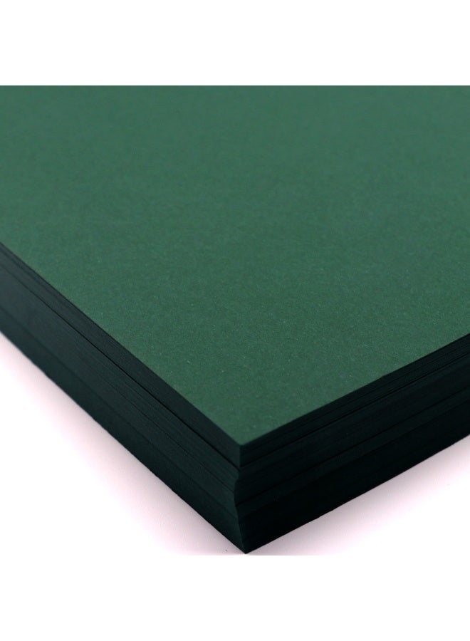 firstnock Color Card Paper Dark Green, A6 - 50 Sheets - 250GSM Thick Colored Card Stock - Premium Craft Paper for DIY, Invitations, Arts & Crafts and Printing Color Card Paper Green, A6 - 50 Sheets - 250GSM Thick Colored Card Stock - Premium Craft Paper for DIY, Invitations, Arts & Crafts and Printing (10x15cm) - Image 2