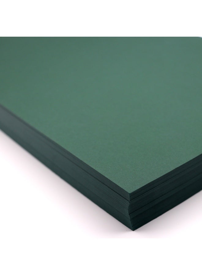 firstnock Color Card Paper Dark Green, A6 - 50 Sheets - 250GSM Thick Colored Card Stock - Premium Craft Paper for DIY, Invitations, Arts & Crafts and Printing Color Card Paper Green, A6 - 50 Sheets - 250GSM Thick Colored Card Stock - Premium Craft Paper for DIY, Invitations, Arts & Crafts and Printing (10x15cm) - Image 3