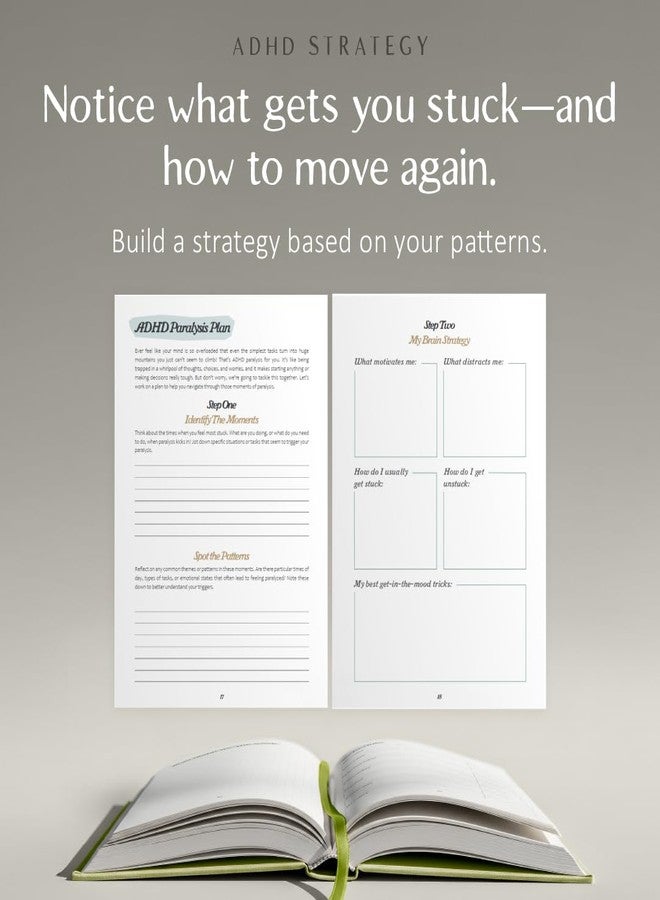 epic self The ADHD Planner for Adults - Undated Daily & Weekly ADHD Journal for Disorganized People, 90 Days - Habit Tracker, Record Emotions & Mood - Academic Goals - Structure & Focus for Adults Brains - Image 4
