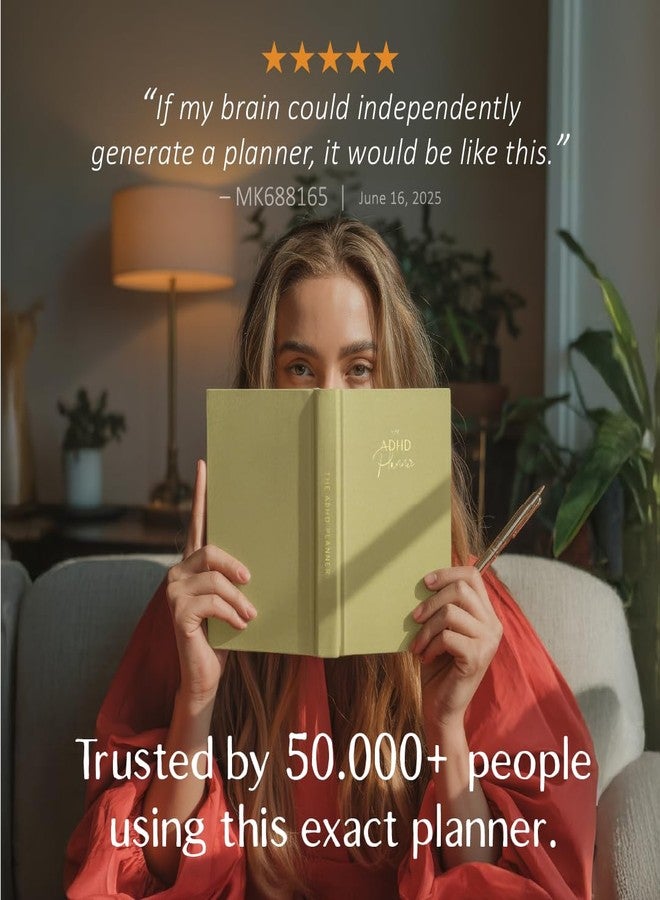 epic self The ADHD Planner for Adults - Undated Daily & Weekly ADHD Journal for Disorganized People, 90 Days - Habit Tracker, Record Emotions & Mood - Academic Goals - Structure & Focus for Adults Brains - Image 2