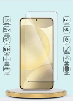GMAX Samsung Galaxy S24 5G 2024 GMAX Premium Series Curved Edges 9H 2.5D Tempered Glass Screen Protector - Clear  - Image 2