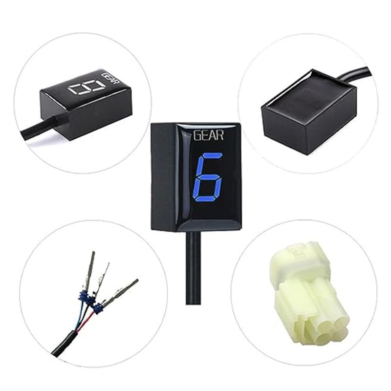 DEMULAX 1-6 Gear Indicator for 400R Motorcycles - Image 2