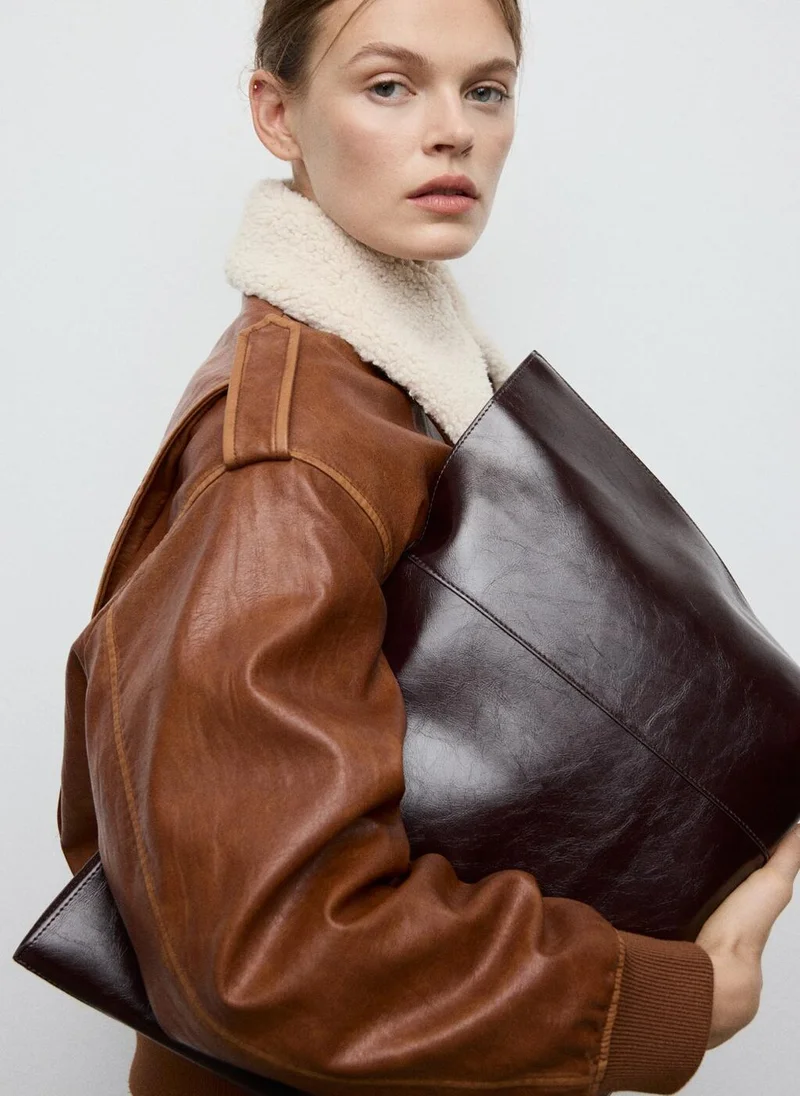 MANGO  Large shopper bag for Women | Best Price UAE