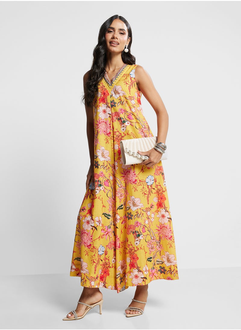 Biba - Printed Jumpsuit - Image 1