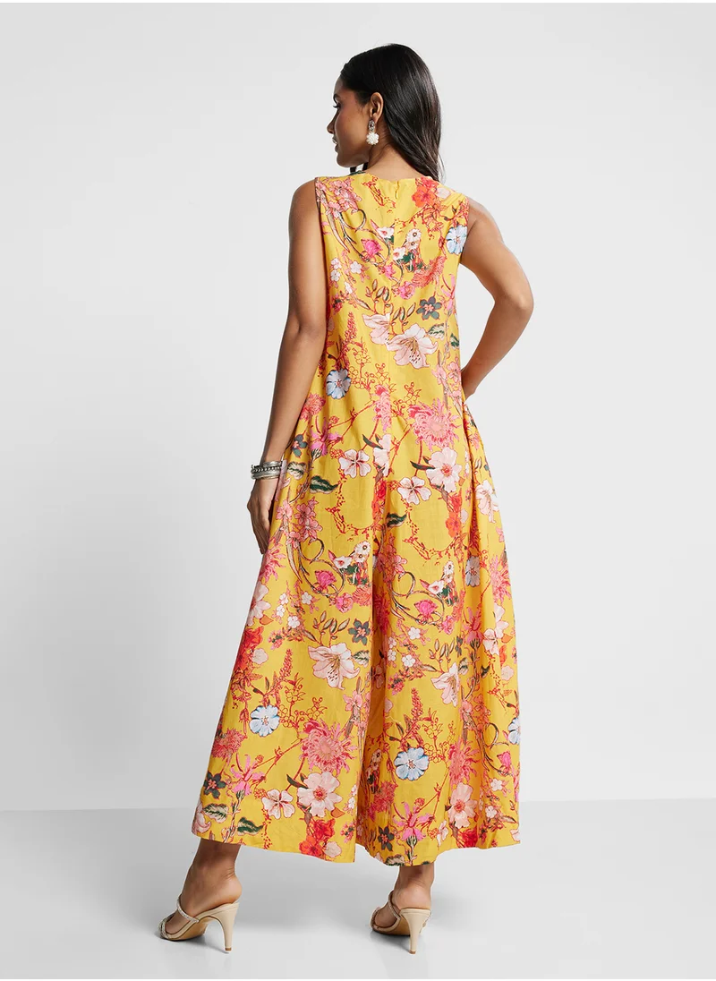 Biba Printed Jumpsuit