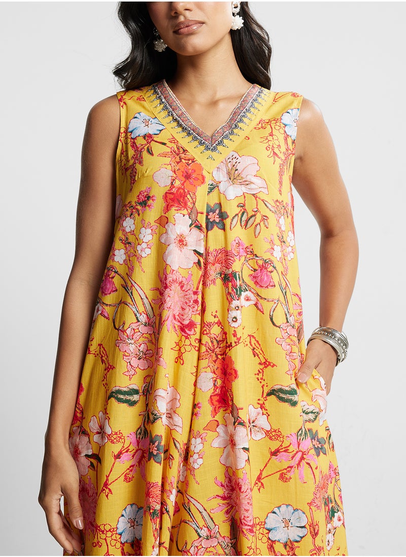 Biba - Printed Jumpsuit - Image 1