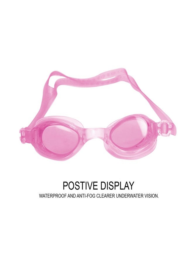 EKAN Combo Of Goggles For Children Anti Fog No Leaking Swimming Glasses Kids Diving Goggles With Ear Plugs For Kids Boy/Girl - Image 3