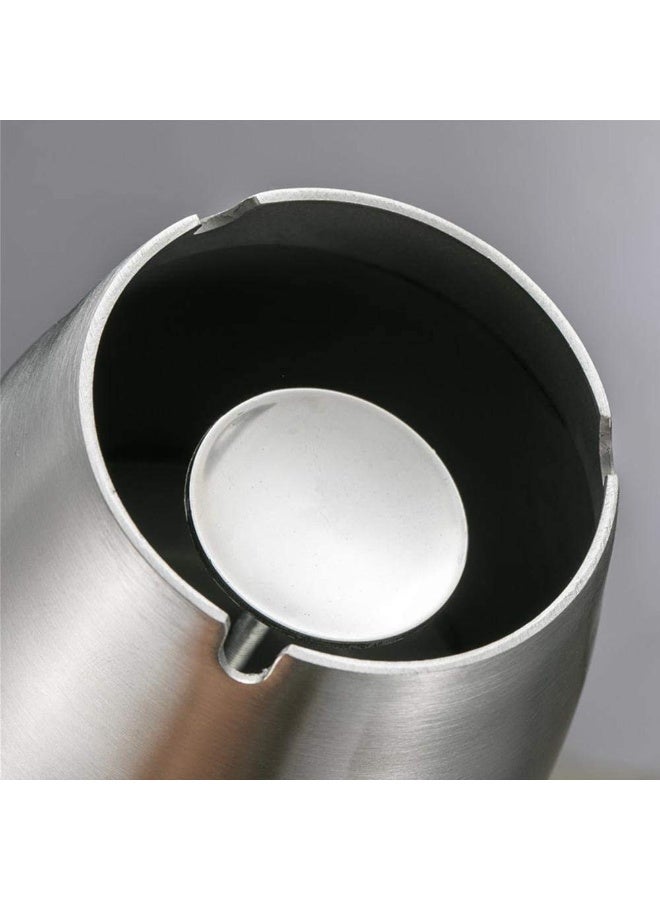 Stainless Steel Height Adjustable Telescopic Standing Ashtray, Windproof Floor Ashtray - Image 4