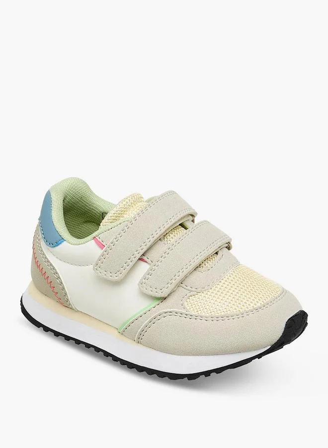 جونيورز Girls Hook & Loop Ankle Sneakers