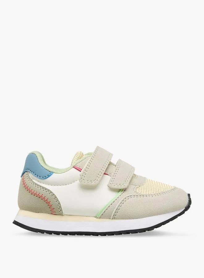 جونيورز Girls Hook & Loop Ankle Sneakers