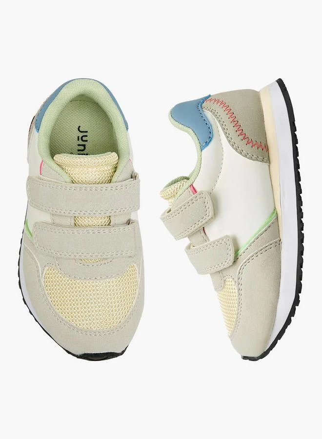جونيورز Girls Hook & Loop Ankle Sneakers