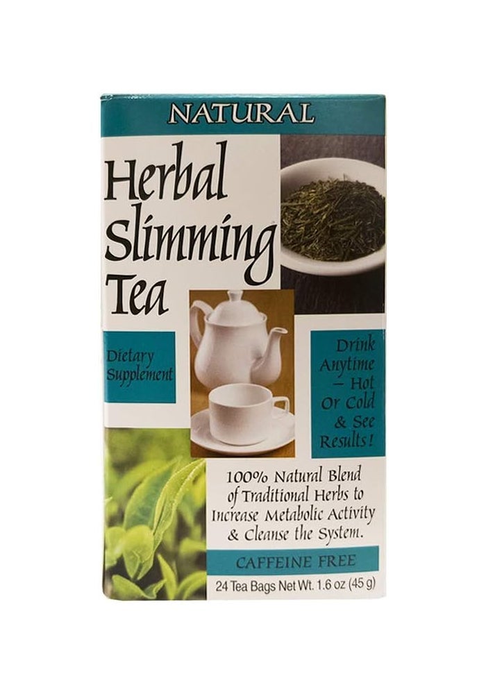 21st Century شاي التخسيس العشبي من القرن 21 - طبيعي - 24 كيس شاي - Image 1