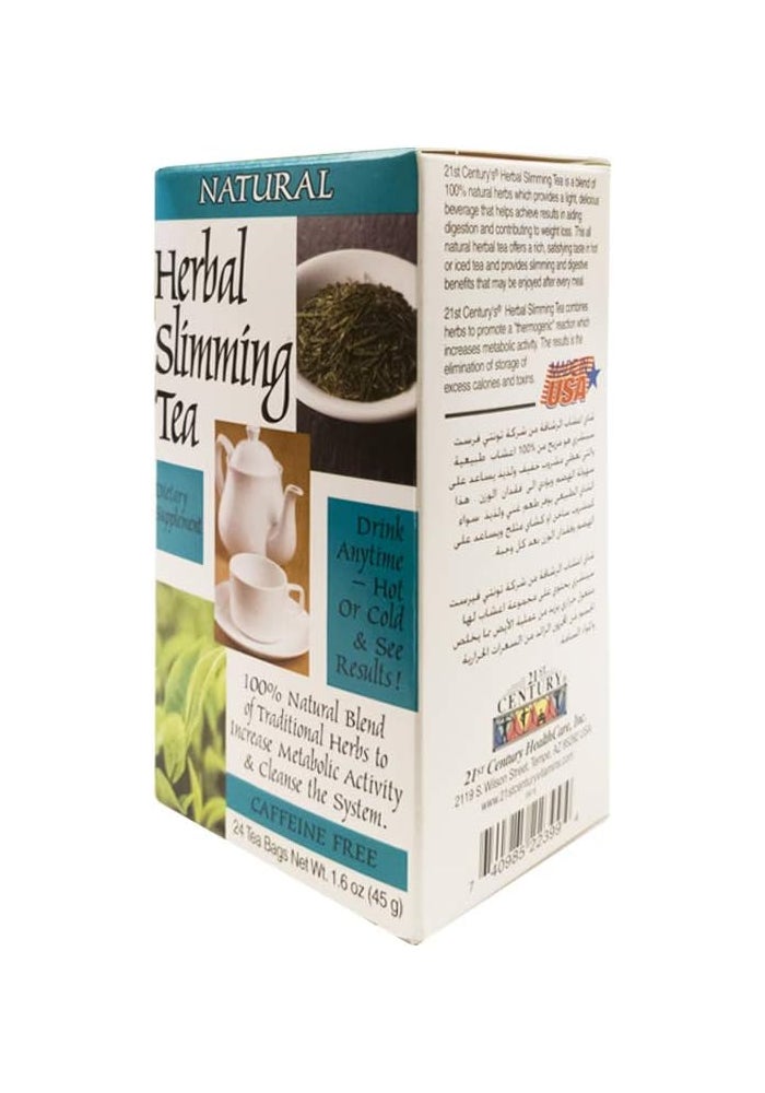 21st Century شاي التخسيس العشبي من القرن 21 - طبيعي - 24 كيس شاي - Image 3