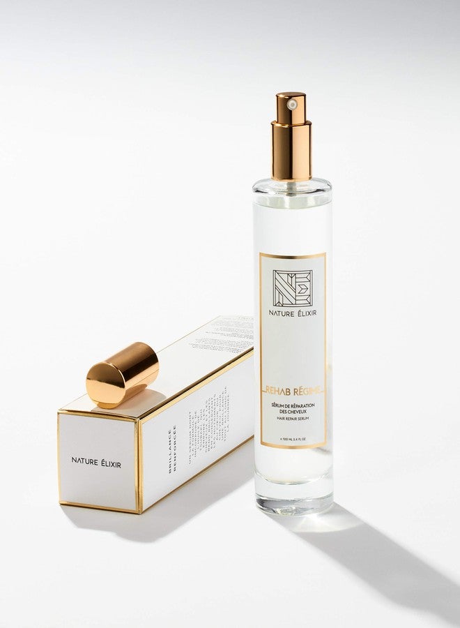 Nature Elixir REHAB REGIME Lightweight Anti-Frizz Serum for Damaged Hair - Leave-In Treatment - 3.4oz | 100ml - Image 5