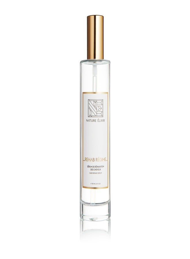 Nature Elixir REHAB REGIME Lightweight Anti-Frizz Serum for Damaged Hair - Leave-In Treatment - 3.4oz | 100ml - Image 1