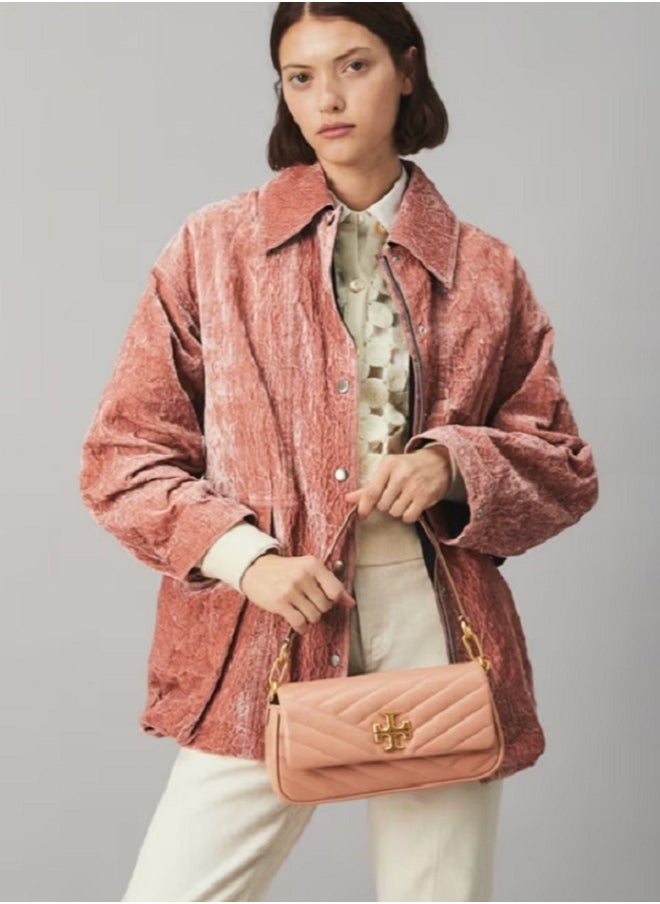 TB - Tory Burch Kira Chevron Small Flap Shoulder Bag - Image 1
