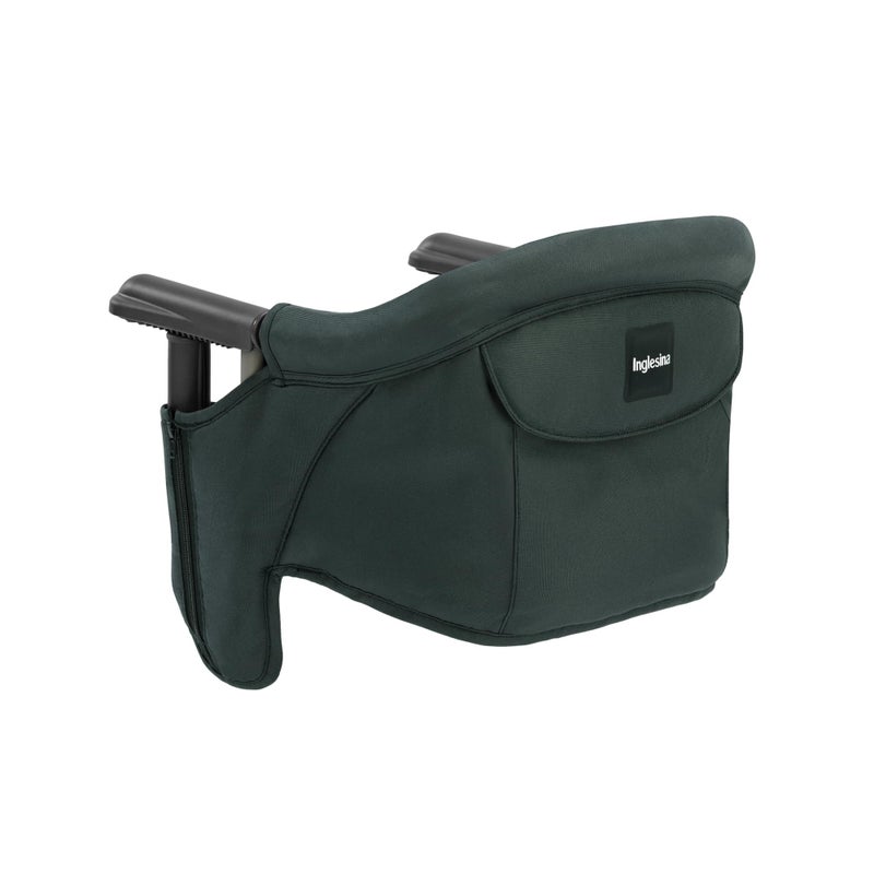 Inglesina Fast Table Chair, Dark Green - Portable Baby High Chair - for Babies & Toddlers up to 37 lbs - Collapsible - Fits Tables 0.8'' to 3.5'' Thick - Compact & Easy to Use - Travel Bag Included - Image 1