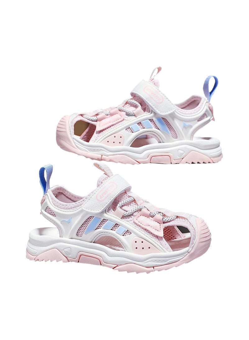 ETG Boys and Girls Sandals, Children's Soft Sole Sports Shoes for Middle and Large Children, Summer Closed Toe Fashionable Beach Shoes - Image 5