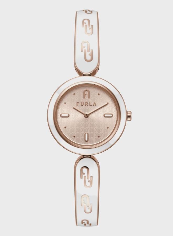 Furla Steel Strap Analog Watch - Image 1