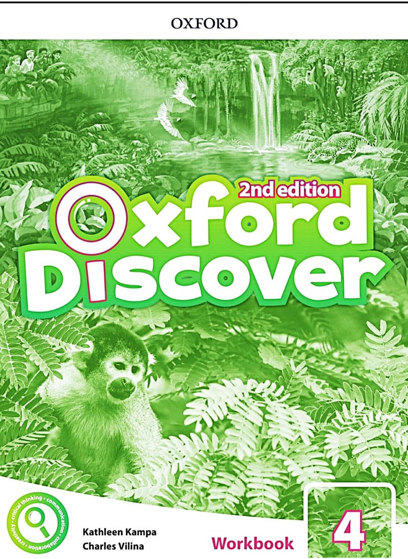 null - كتاب تمارين Oxford Discover الإصدار الثاني 4 مع الصوتيات - Image 1
