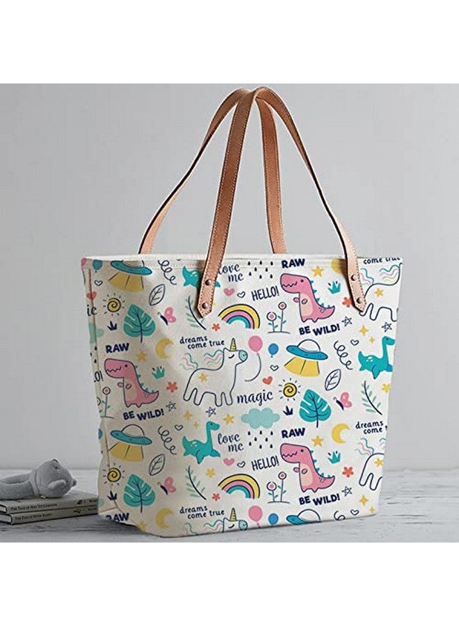 the purple tree The Purple Tree Fatty Tote Bag For Women (1 Bag) Women Fatty Tote Bag, Western Handbag, Women Handbag, Women Bag, Handbag For Women, Women's Tote, Gift For Women, Ft31, White  - Image 2