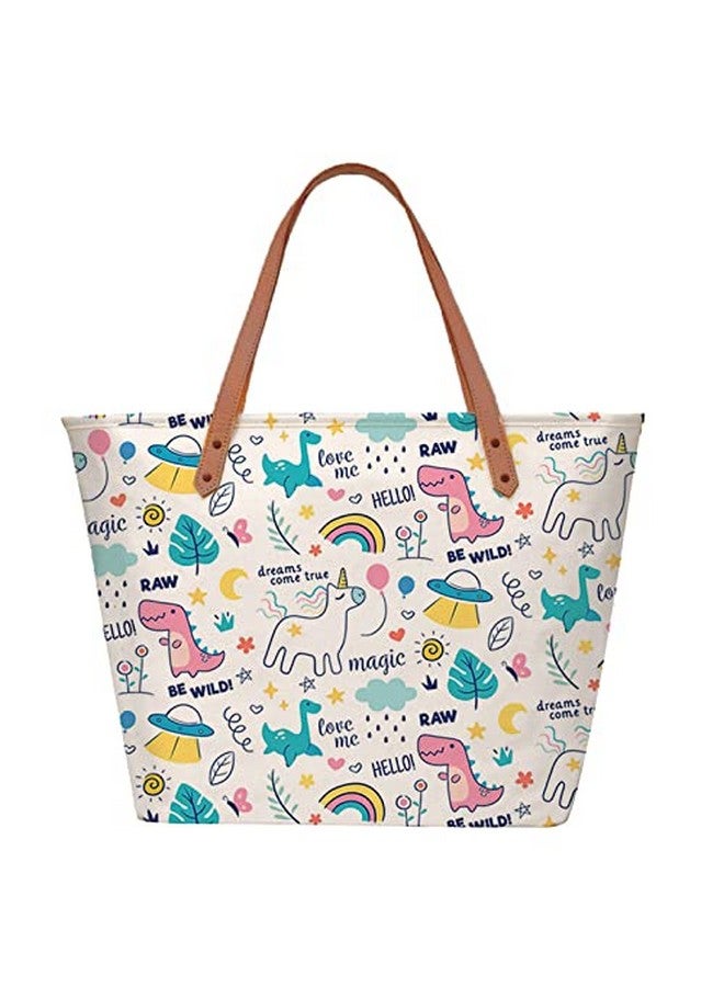 the purple tree The Purple Tree Fatty Tote Bag For Women (1 Bag) Women Fatty Tote Bag, Western Handbag, Women Handbag, Women Bag, Handbag For Women, Women's Tote, Gift For Women, Ft31, White  - Image 1