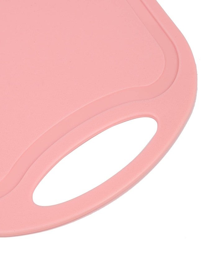 SZTLKHH Plastic Chopping Block Meat Vegetable Cutting Board Non- Anti Overflow With Hang Hole Chopping Board Pink - Image 5