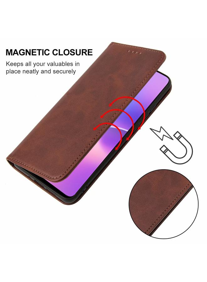 اس-توب جراب هاتف Honor 30i بغطاء مغناطيسي من الجلد - Image 5