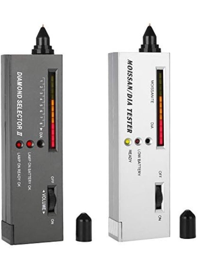 klarako Diamond Tester Tool Set, Diamond Tester Moissanite Detector Selector, Gems Stone Hardness Test Tool Diamond Testers - Image 1