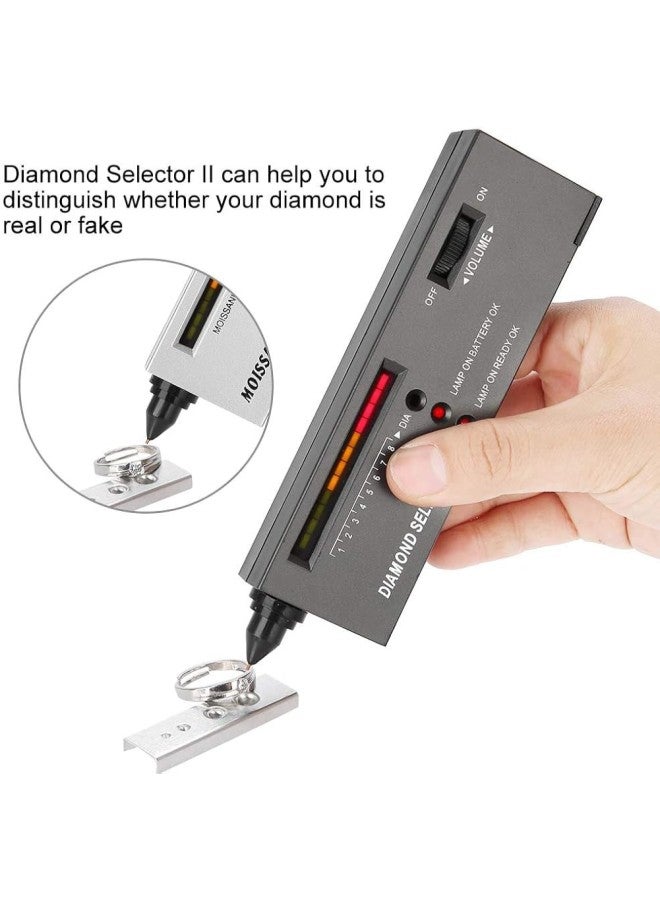 klarako Diamond Tester Tool Set, Diamond Tester Moissanite Detector Selector, Gems Stone Hardness Test Tool Diamond Testers - Image 3