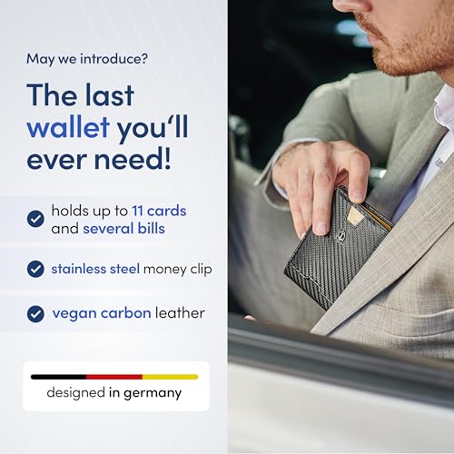 TRAVANDO Mens Wallet with Money Clip AUSTIN RFID Blocking Bifold Credit Card Holder for Men with Gift Box - Image 2