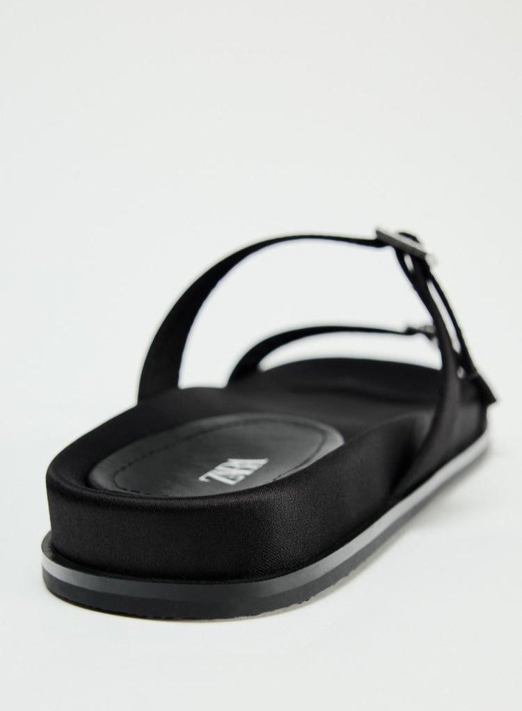 زارا صقيل صندل مسطح - Image 3