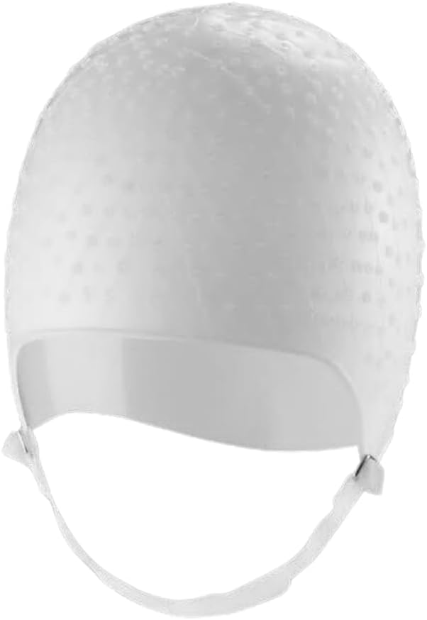 DOMPEL Dompel Silicone Highlight Hair Cap  Reusable Professional Silicone Cap with Needle  Special for Hair Dyeing  Model 233 CA 