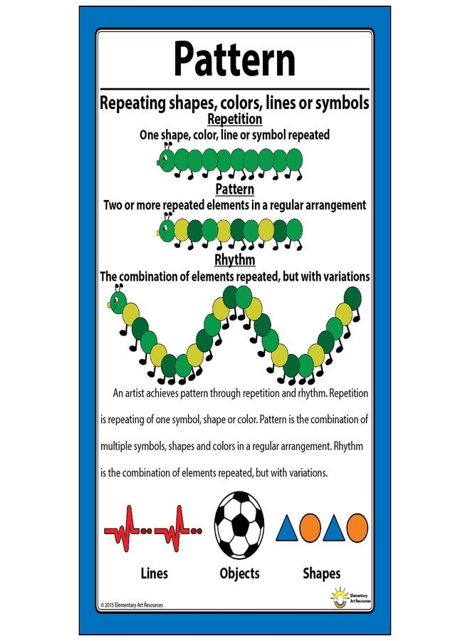 Elementary Art Resources Principles of Design Posters 12" X 18" (Set of 8) - Image 2