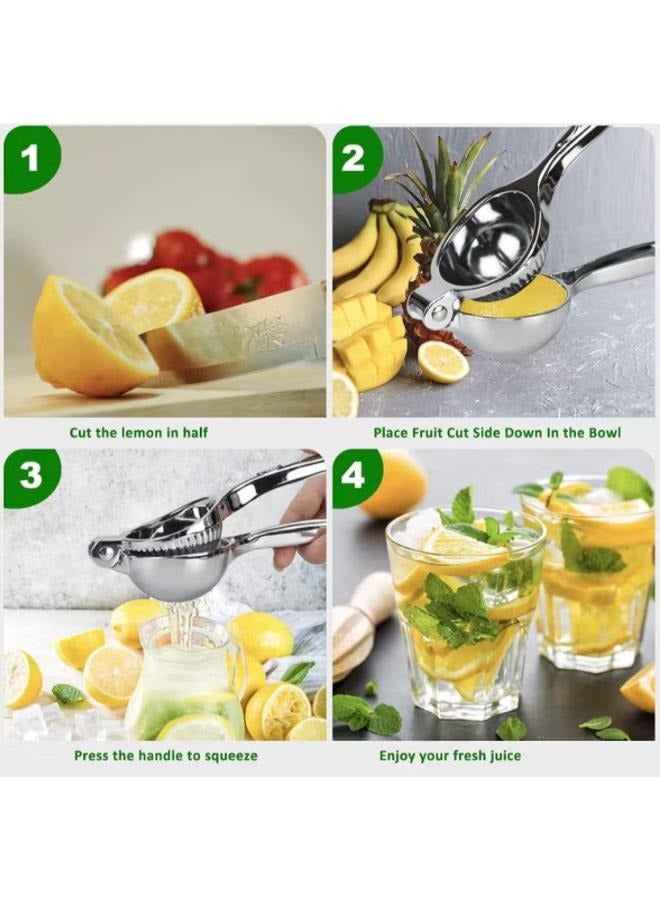 Stainless Steel Manual Lemon Squeezer Kitchen Tools Lemon Juicer Orange Citrus Juicer Kitchen Gadgets  - Image 4