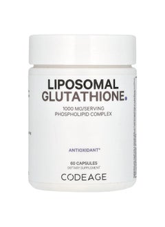 Codeage Codeage, Liposomal Glutathione, 1,000 mg, 60 Capsules (500 mg per Capsule) 