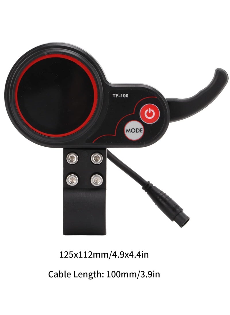 48V Electric Scooter Display Panel - TF-100 6 Pin Communication Instrument for KUGOO M4 Controller  - Image 4