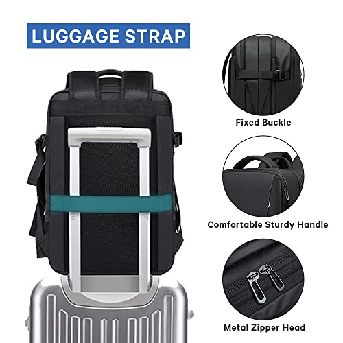 BANGE 35L Backpack, Carry On Backpack Convertible Duffle Bag Fit for 17.3 Inch Laptop for Men and Women - Image 2