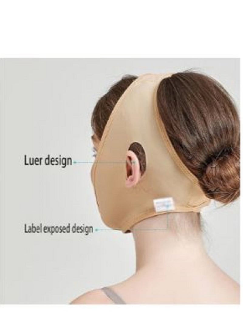 Generic - Reusable Face and Chin Lifter to Improve the Appearance of Your Face and Neck This lifter is reusable, making it a practical and economical product. Beige - Image 1
