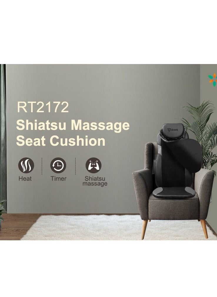 ROTAI - Rotai Aront Shiatsu Back Massager with heat , Kneading and Rolling Functions - Image 1