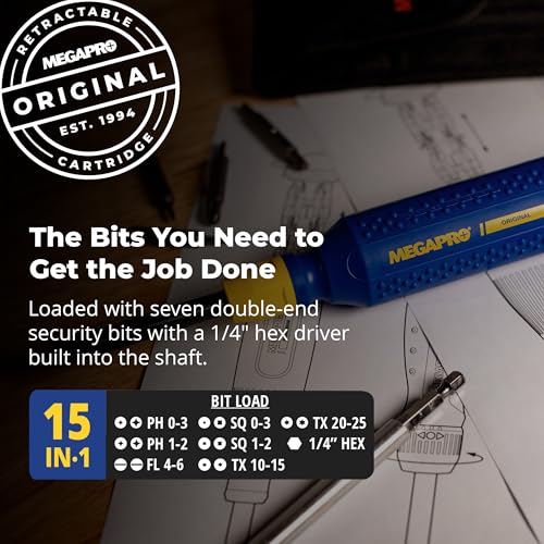 Megapro 151NAS-CS 15-In-1 Original NAS Driver, Blue/Yellow - Image 2