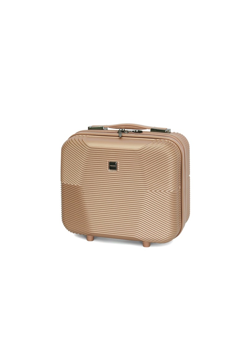 Generic - Hard side Luggage Trolley Bag Set 3 Pieces+Makeup L 28-M 24-S 20 - Bc 12 (Gold, Set of 3) - Image 1