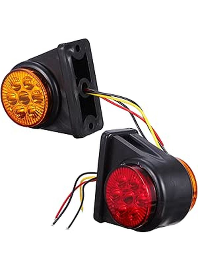 Truck Trailer Led Tail Lights 2Pcs Stable Rear Signal Light - Image 1