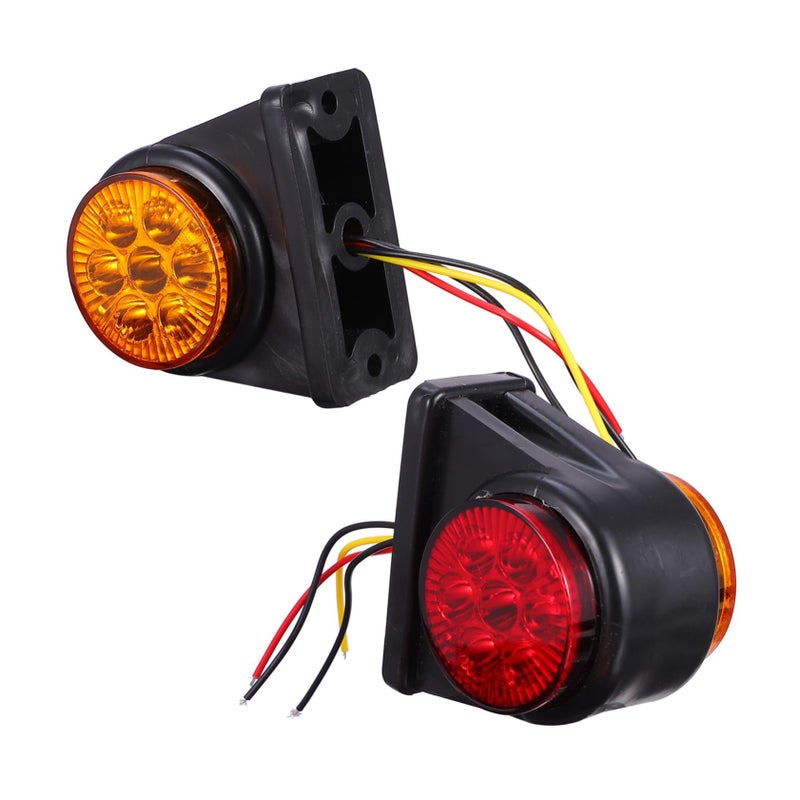 Truck Trailer Led Tail Lights 2Pcs Stable Rear Signal Light - Image 2