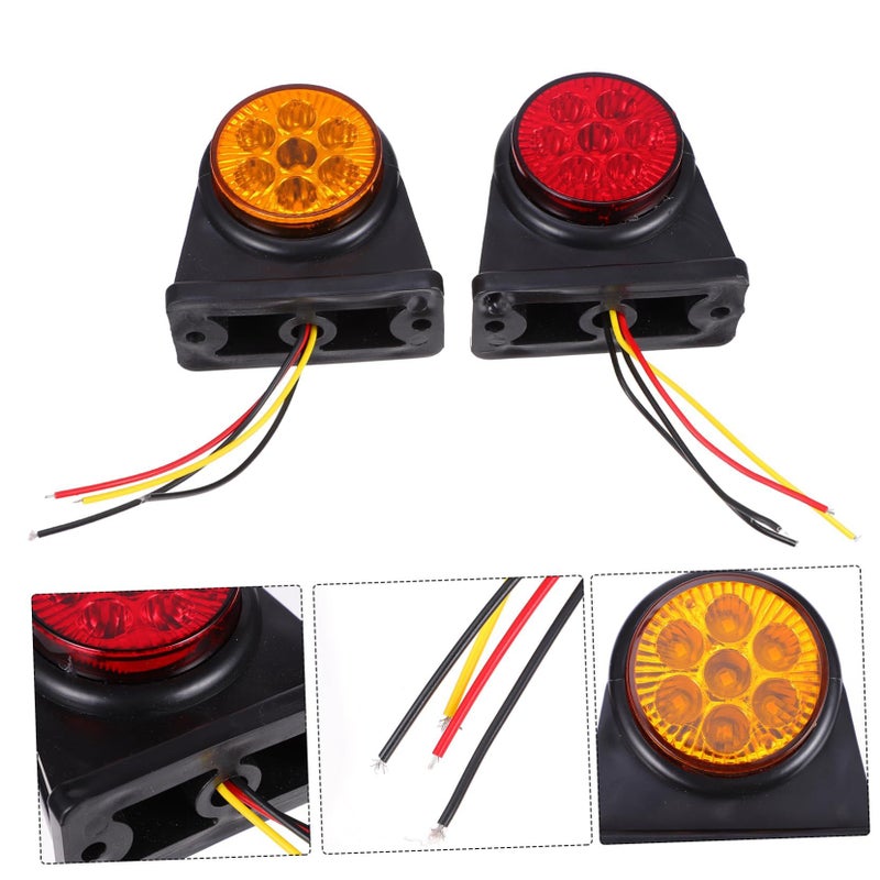 Truck Trailer Led Tail Lights 2Pcs Stable Rear Signal Light - Image 3